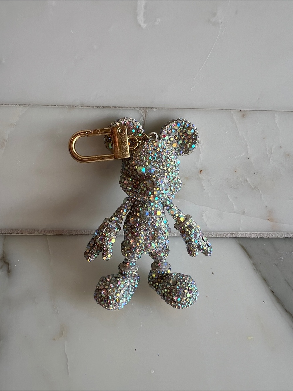 Disney baubelbar Crystal Embellished Mickey- Keychain - Iridescent